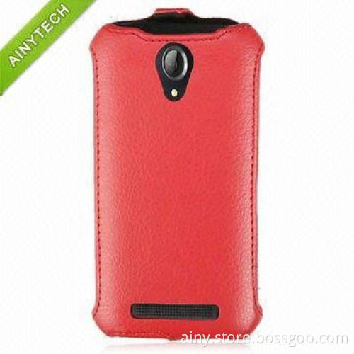 Natural Leather Case, Heat Setting Professional Design for Fly Spark IQ4404
